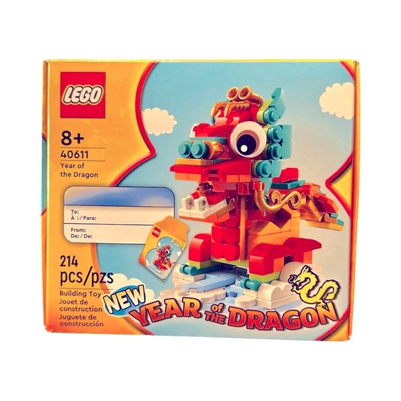 LEGO 40611 Year of the Dragon CHINESE NEW YEAR SET! NEW FACTORY SEALED RETIRED! - Picture 2 of 7